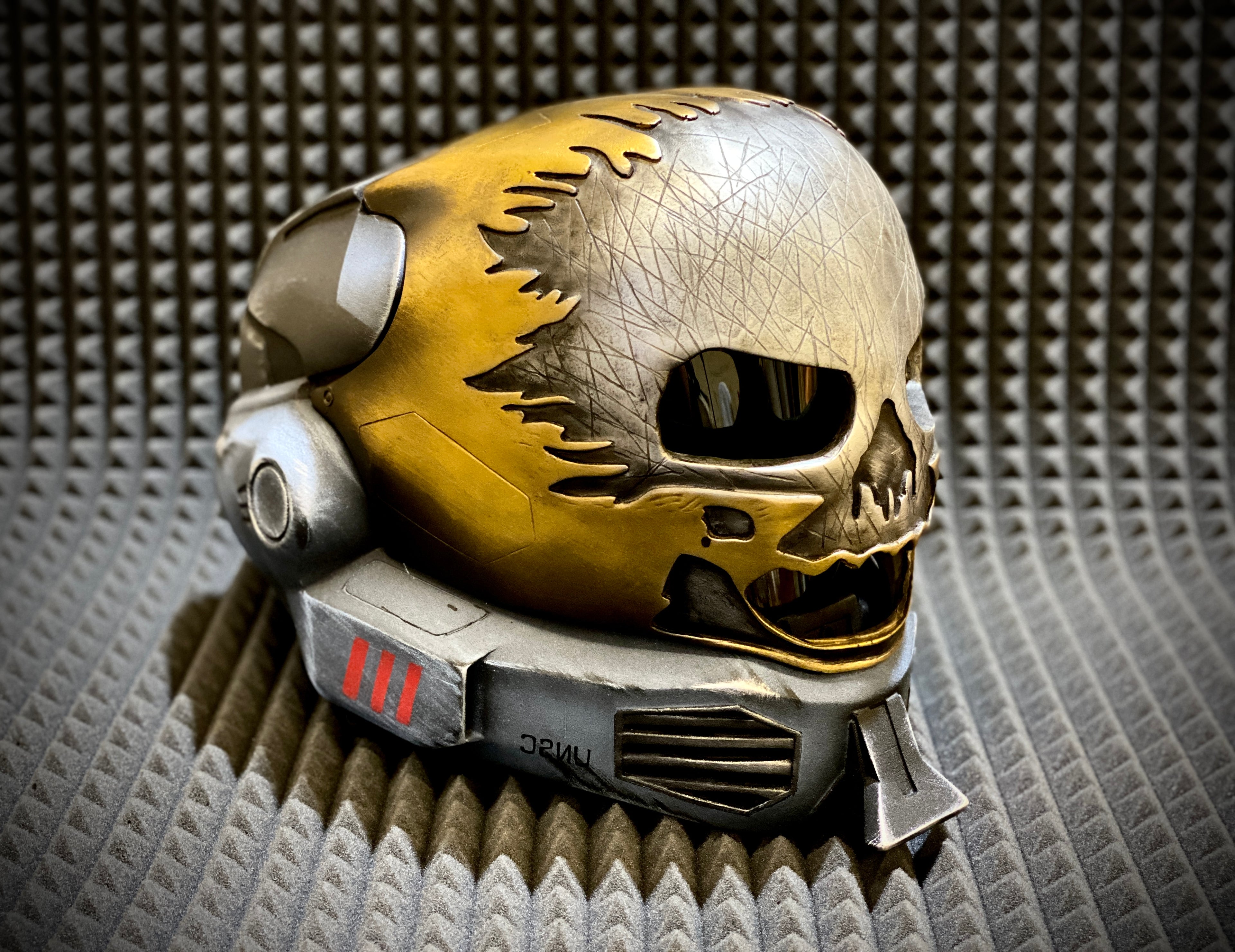 Emile helmet from Halo for Cosplay and Airsoft