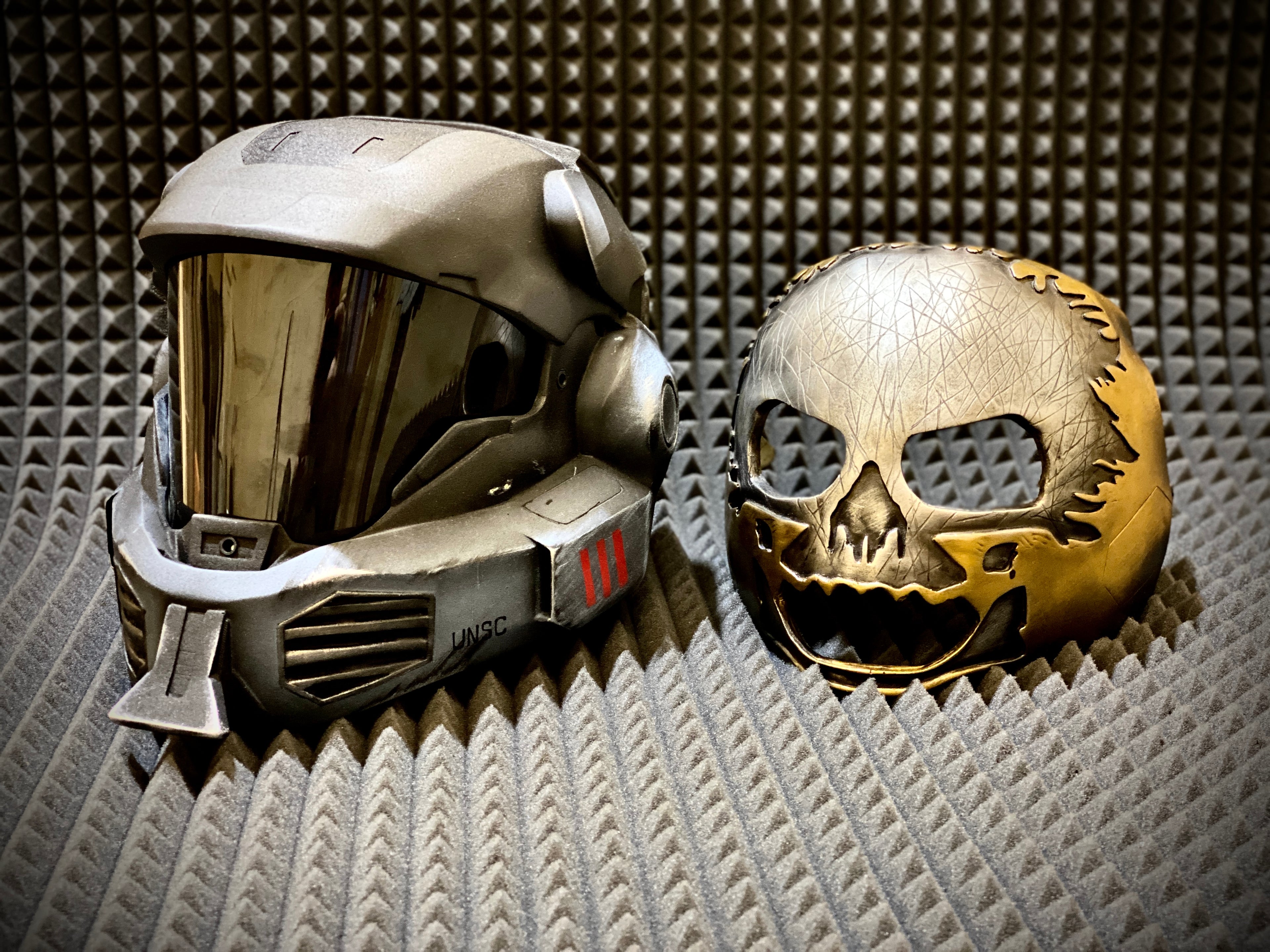 Emile helmet from Halo for Cosplay and Airsoft