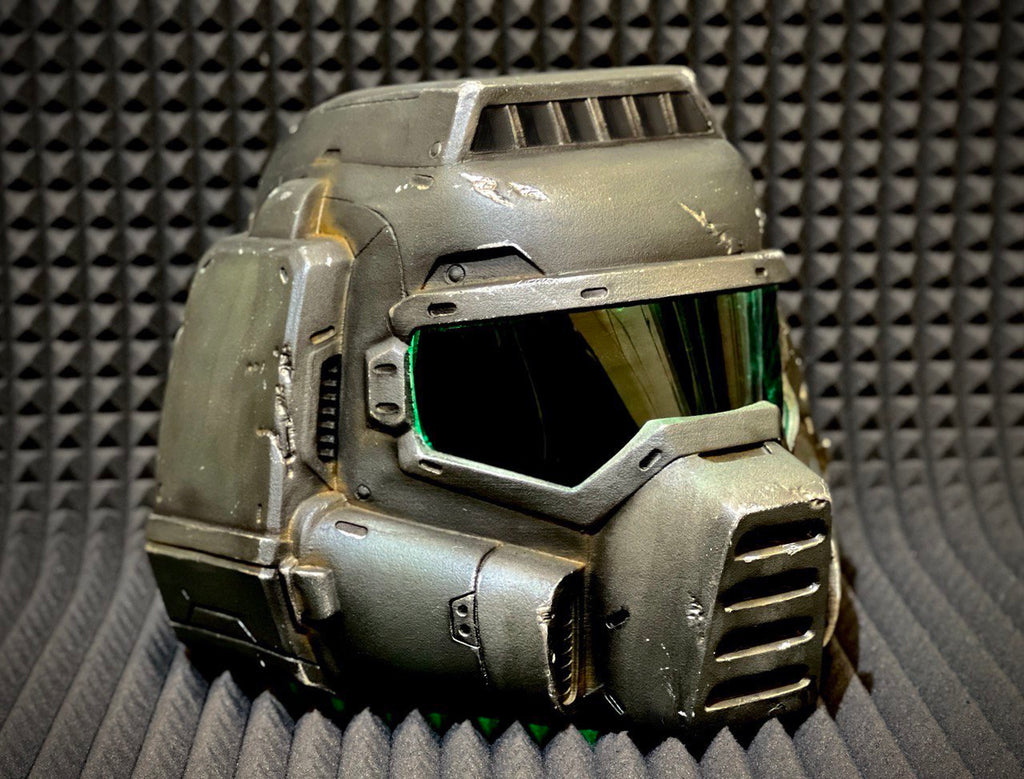 DoomGuy Classic helmet from Doom Eternal for Cosplay and Airsoft