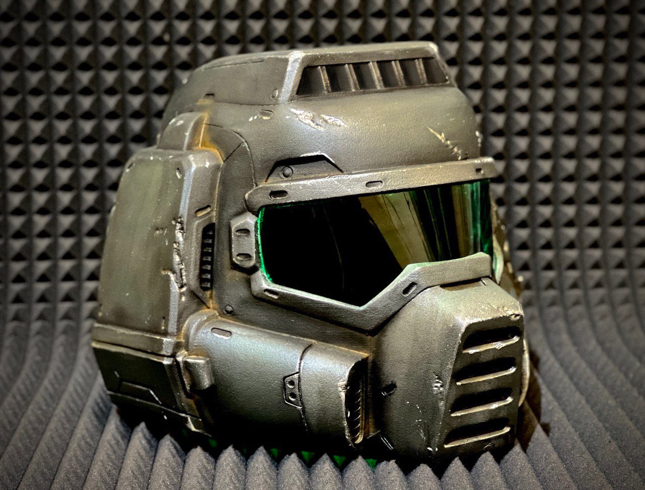 DoomGuy Classic helmet from Doom Eternal for Cosplay and Airsoft