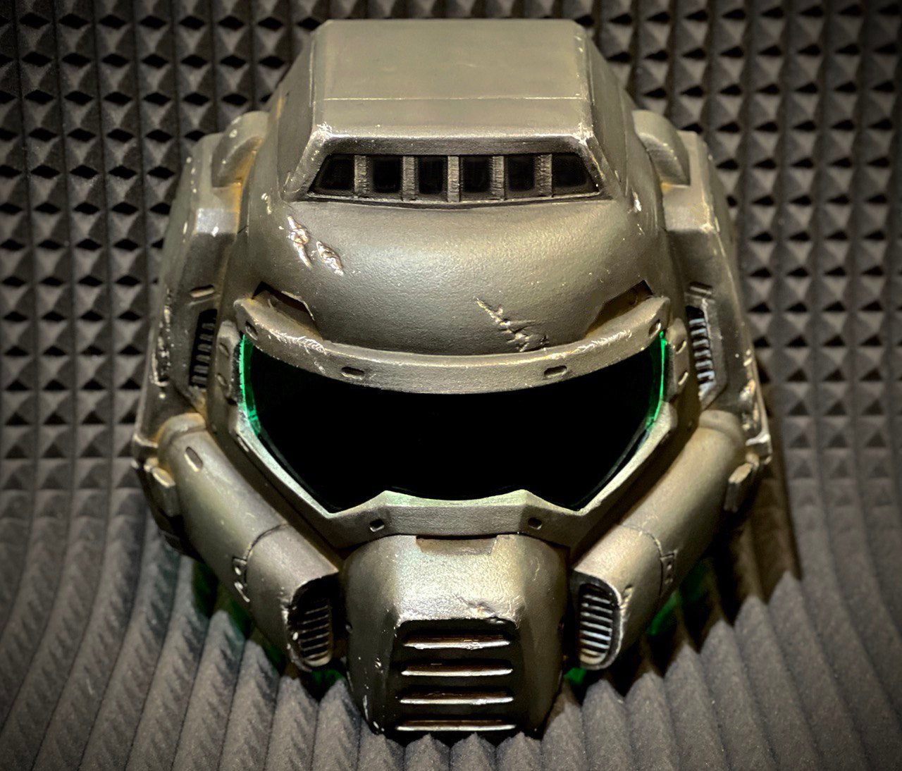 DoomGuy Classic helmet from Doom Eternal for Cosplay and Airsoft