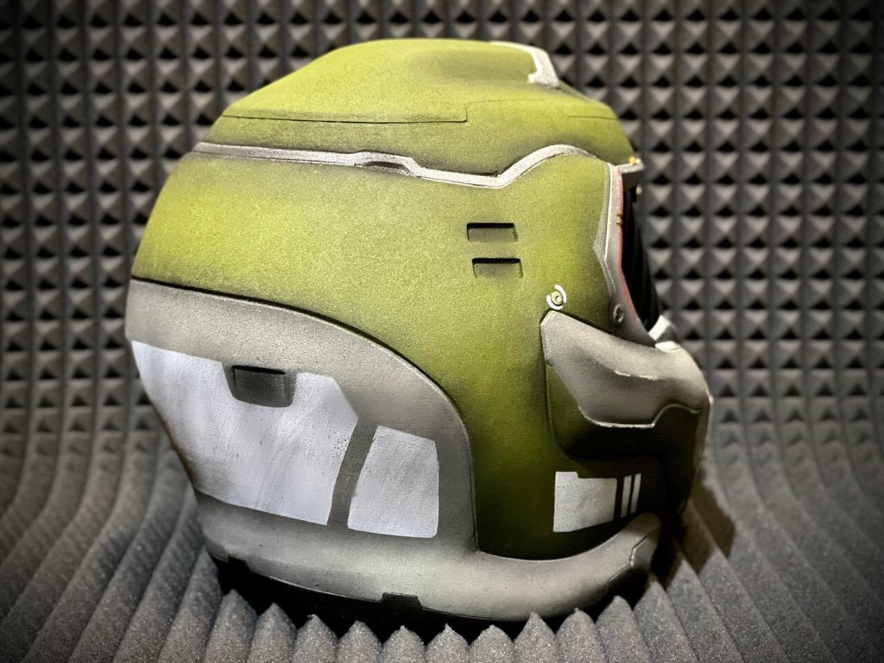 DoomGuy helmet from Doom 2016 for Cosplay and Airsoft