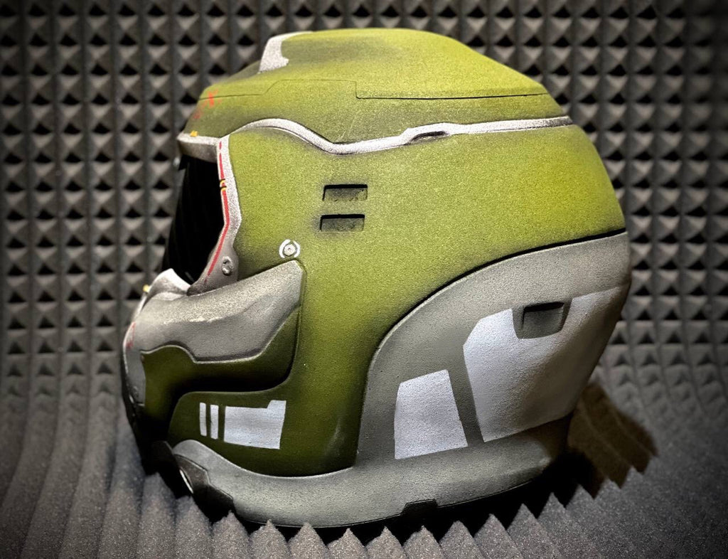 DoomGuy helmet from Doom 2016 for Cosplay and Airsoft