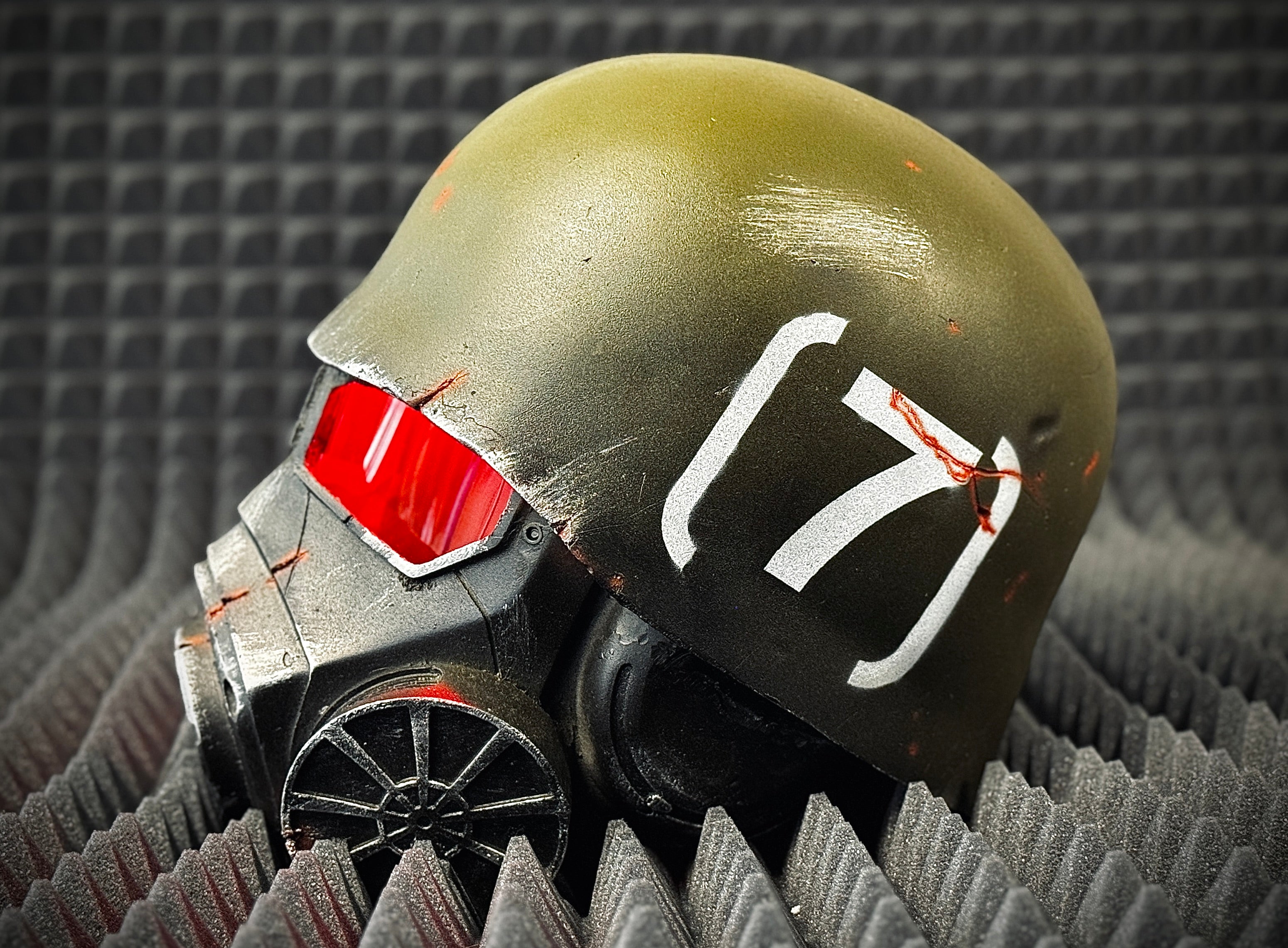 NCR Ranger helmet for Cosplay and Airsoft from Fallout New Vegas