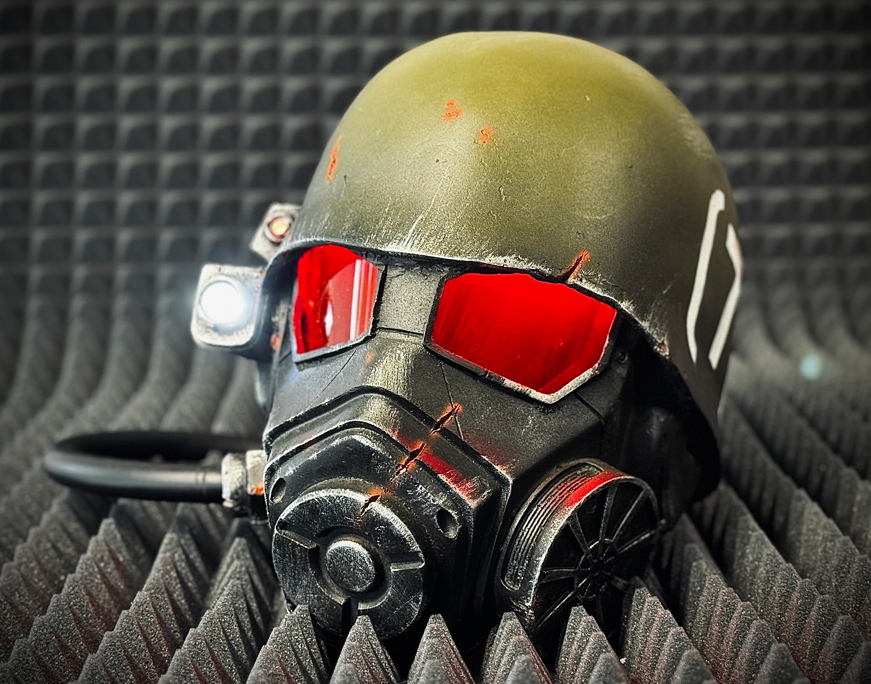 NCR Ranger helmet for Cosplay and Airsoft from Fallout New Vegas
