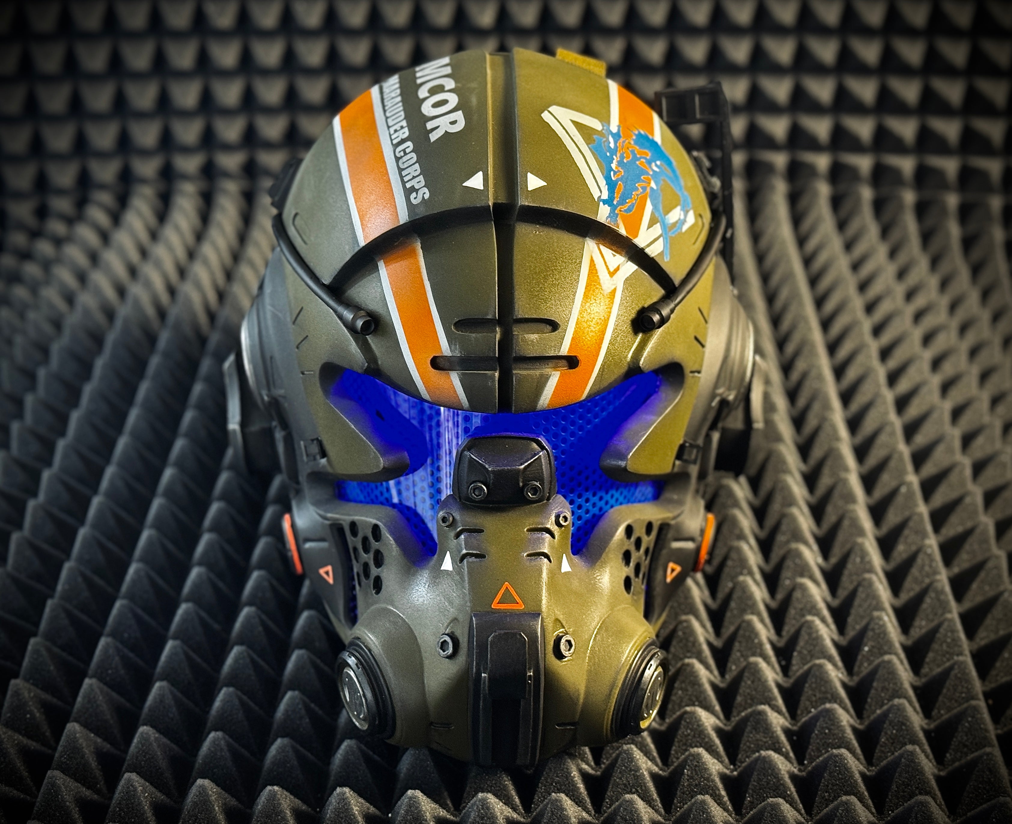 Jack Cooper helmet from TitanFall 2 for Cosplay and Airsoft