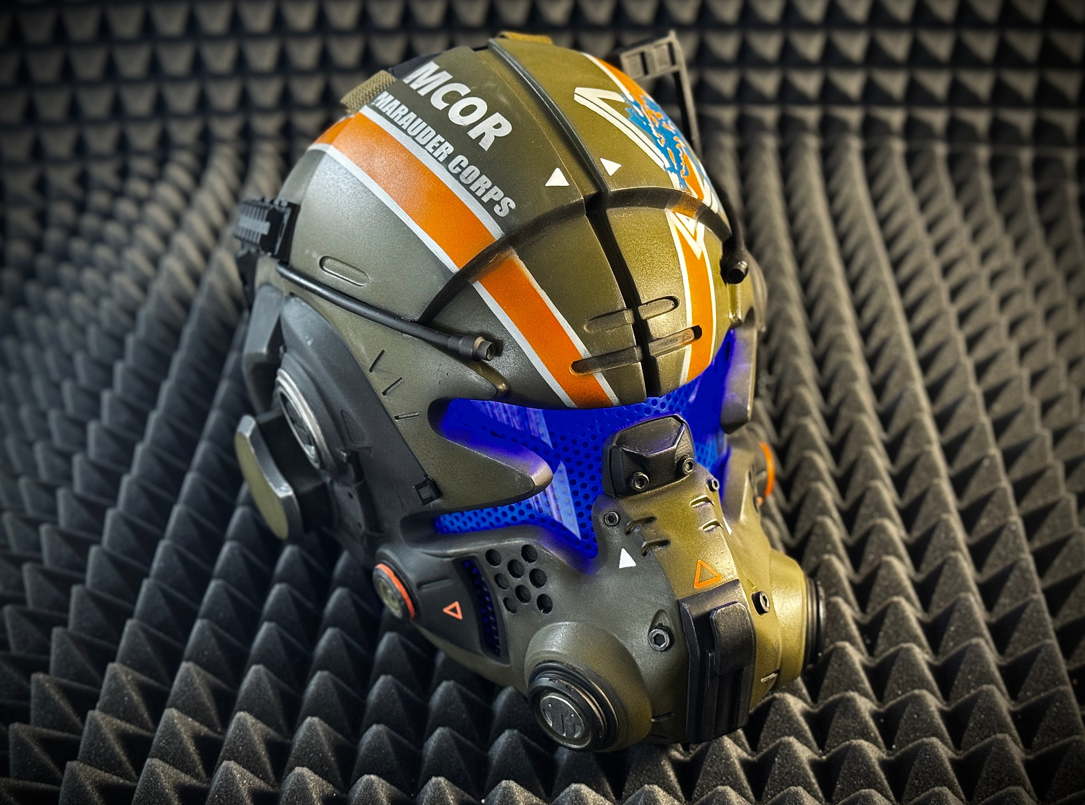 Jack Cooper helmet from TitanFall 2 for Cosplay and Airsoft