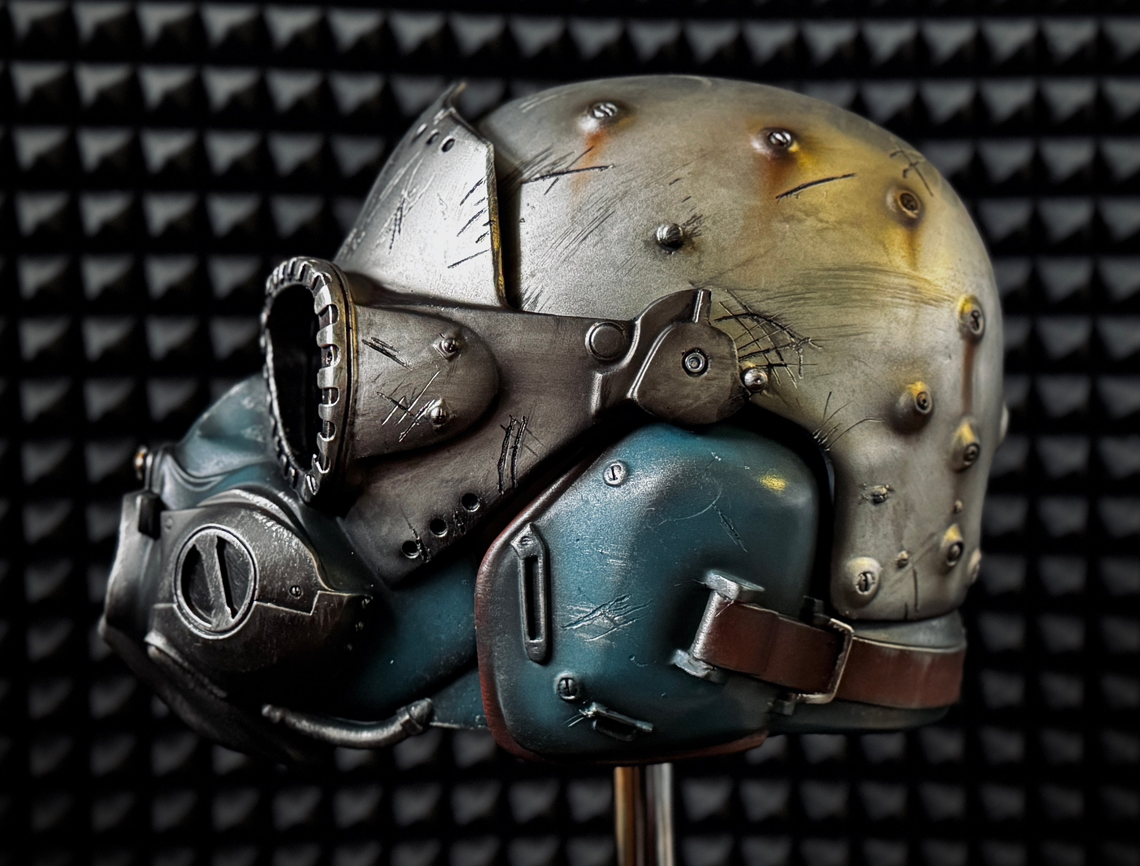 Spartan helmet from Metro Exodus for Cosplay and Airsoft