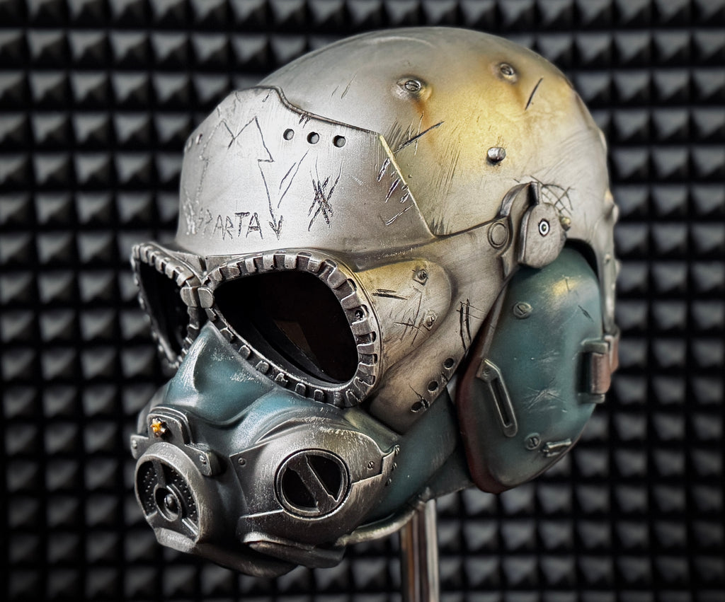 Spartan helmet from Metro Exodus for Cosplay and Airsoft