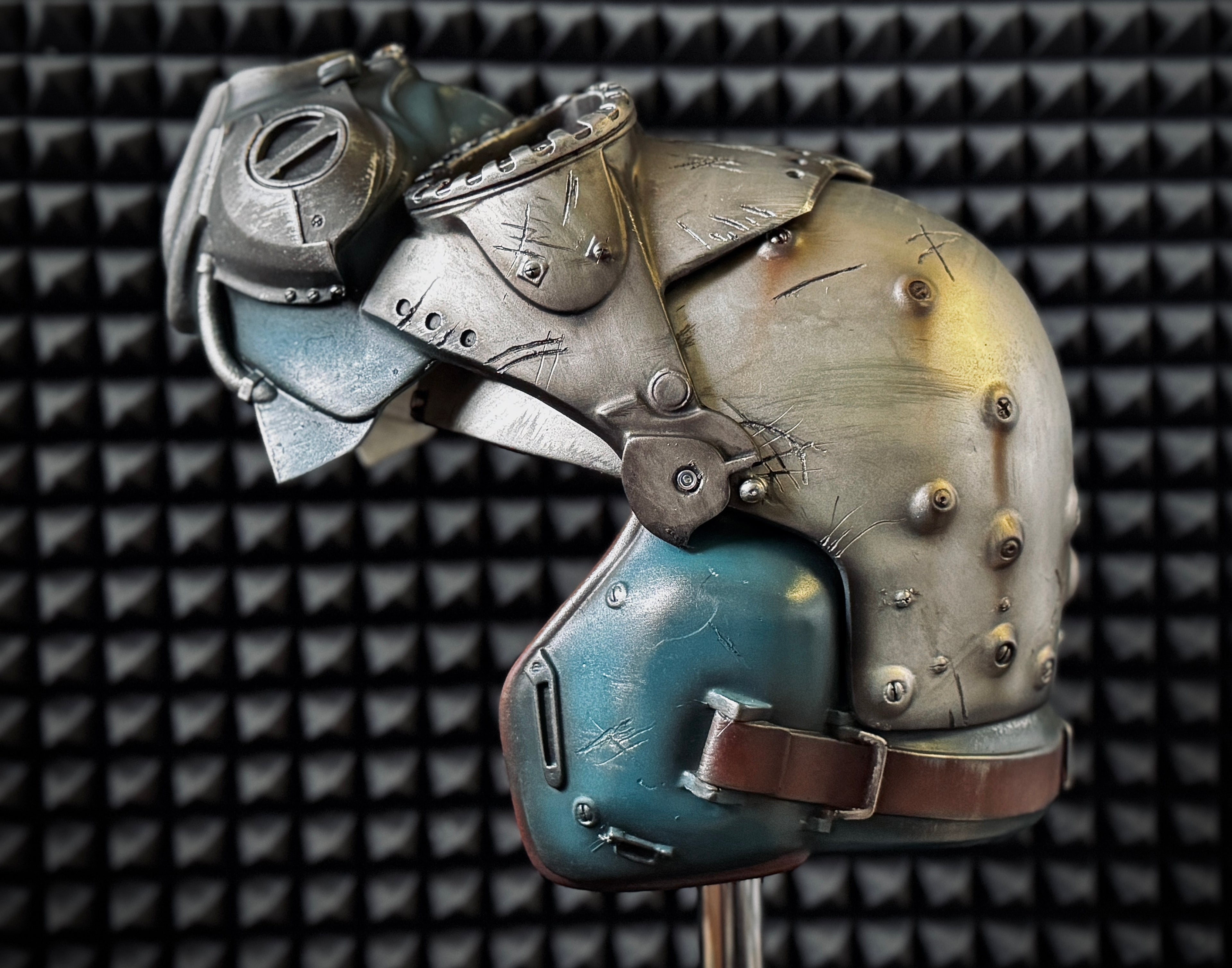 Spartan helmet from Metro Exodus for Cosplay and Airsoft