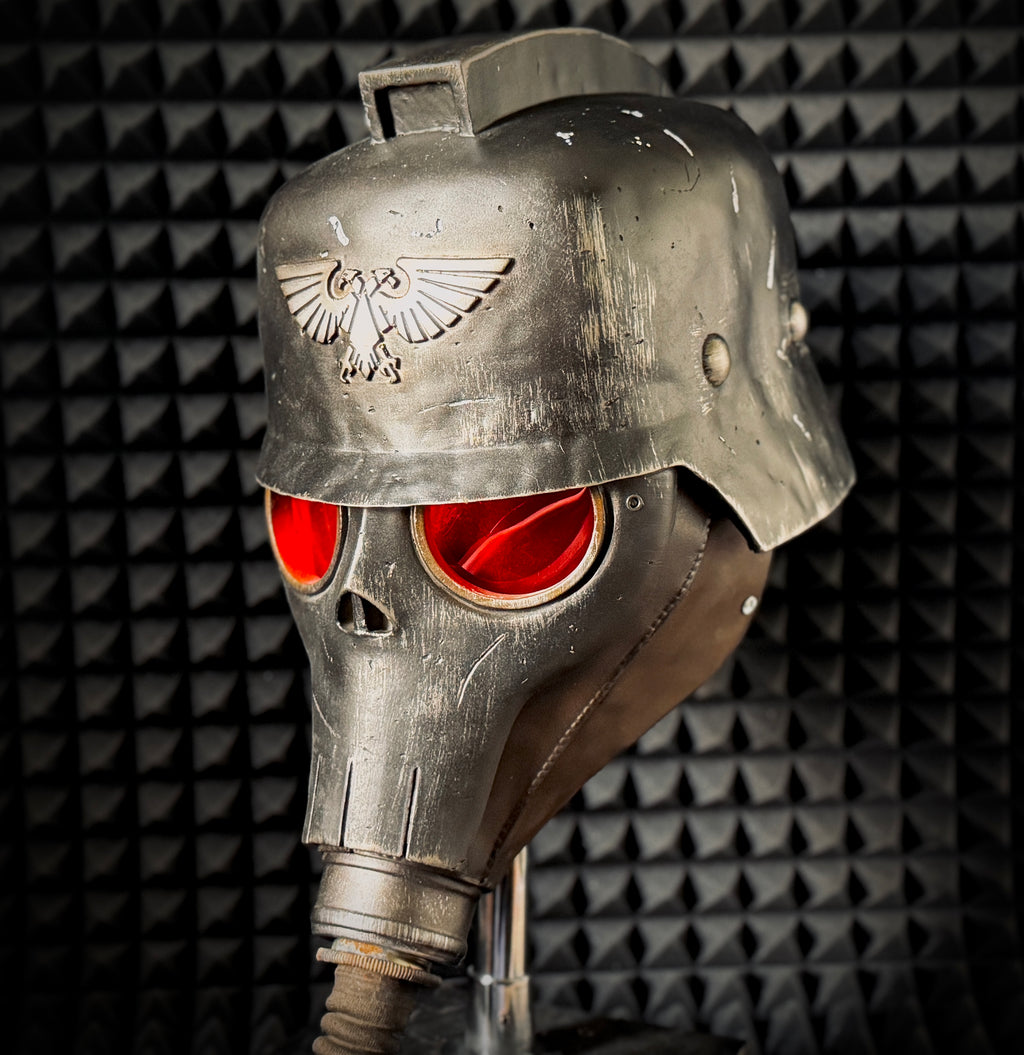 Death Korps of Krieg Grenadier helmet for Cosplay and Airsoft