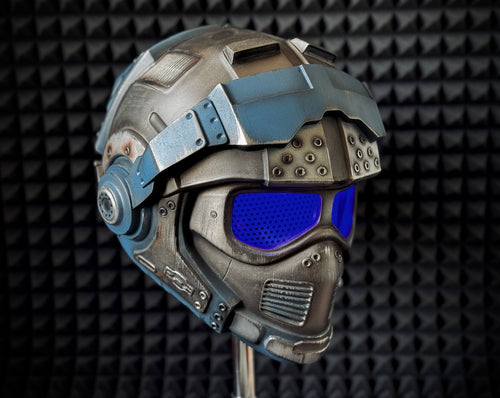 Benjamin Carmine helmet from Gears of War for Cosplay and Airsoft