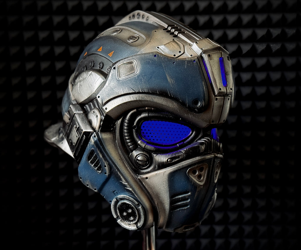 Clayton Carmine helmet from Gears of War for Cosplay and Airsoft