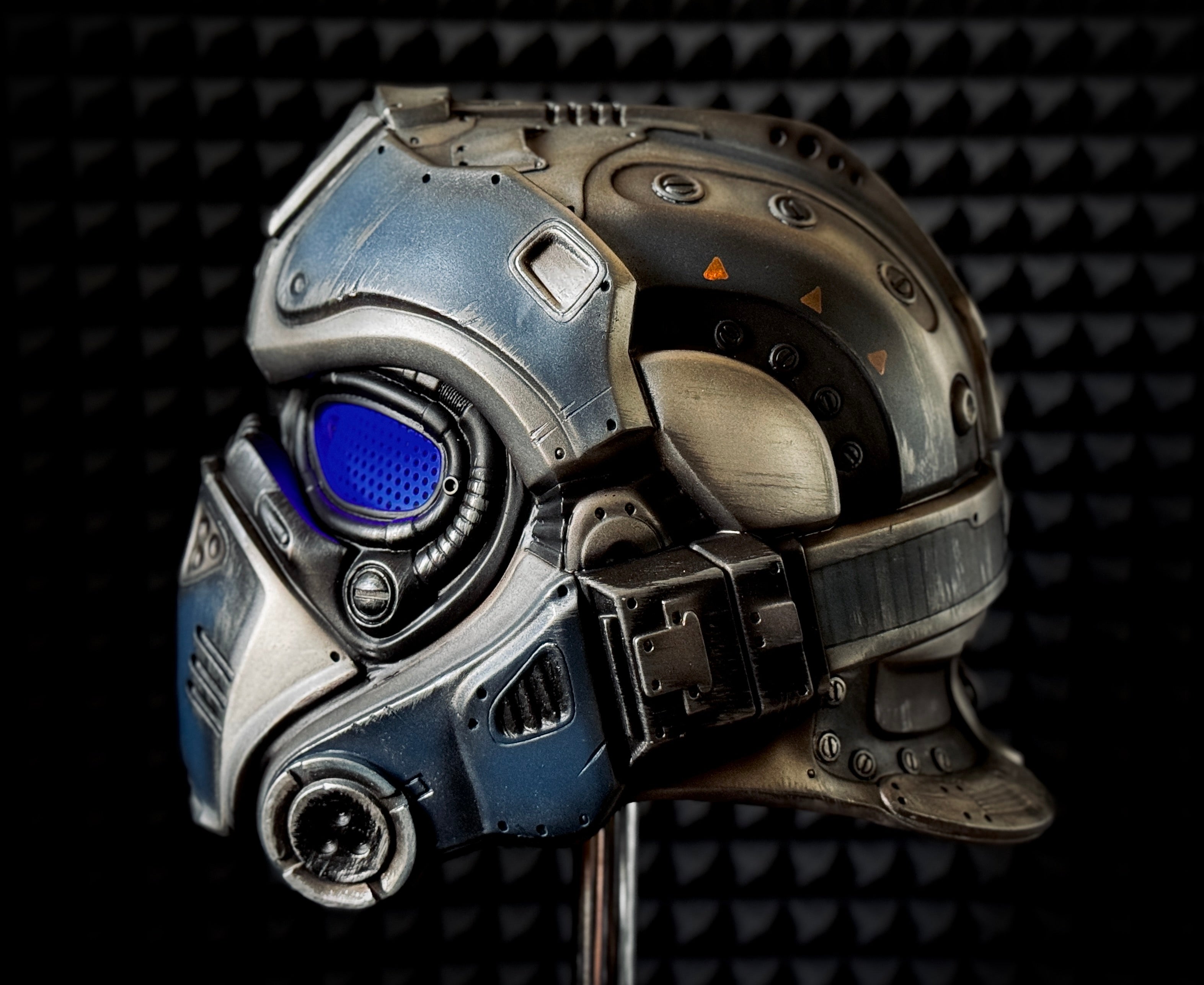 Clayton Carmine helmet from Gears of War for Cosplay and Airsoft
