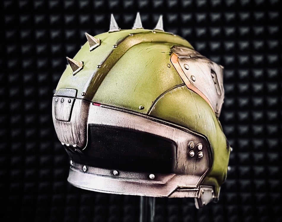 DoomGuy helmet from Doom The Dark Age for Cosplay and Airsoft