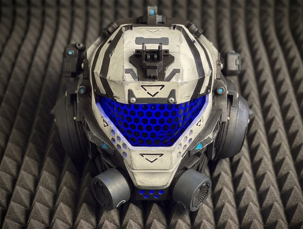 Pulce Blade helmet from TitanFall 2 for Cosplay and Airsoft
