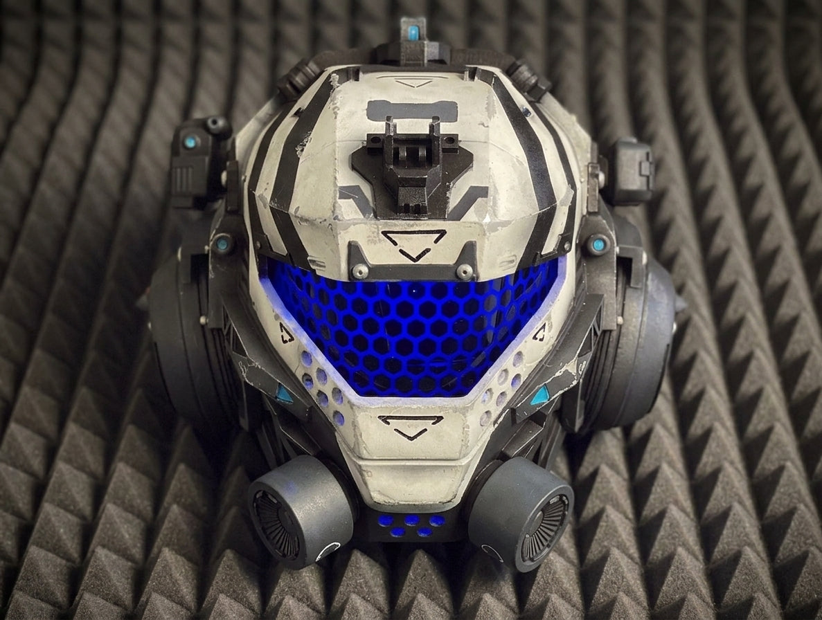 Pulce Blade helmet from TitanFall 2 for Cosplay and Airsoft