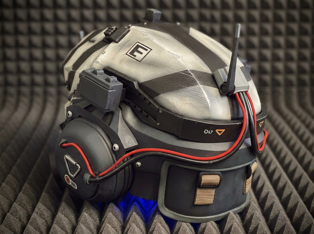 Pulce Blade helmet from TitanFall 2 for Cosplay and Airsoft