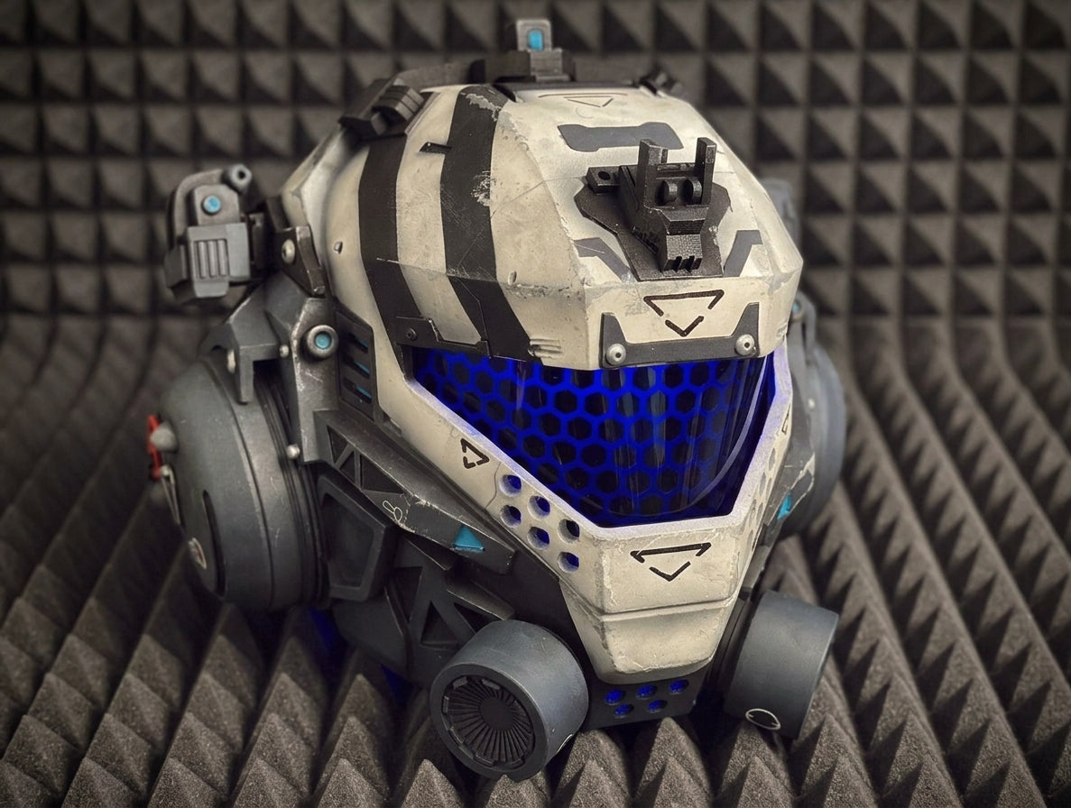 Pulce Blade helmet from TitanFall 2 for Cosplay and Airsoft