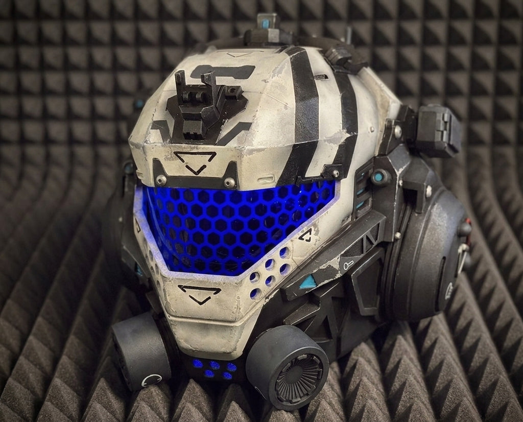 Pulce Blade helmet from TitanFall 2 for Cosplay and Airsoft
