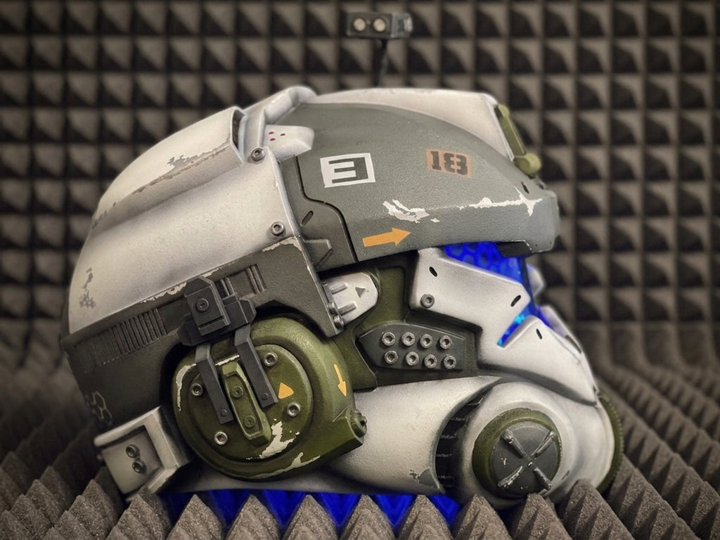 Pilot helmet from TitanFall for Cosplay and Airsoft