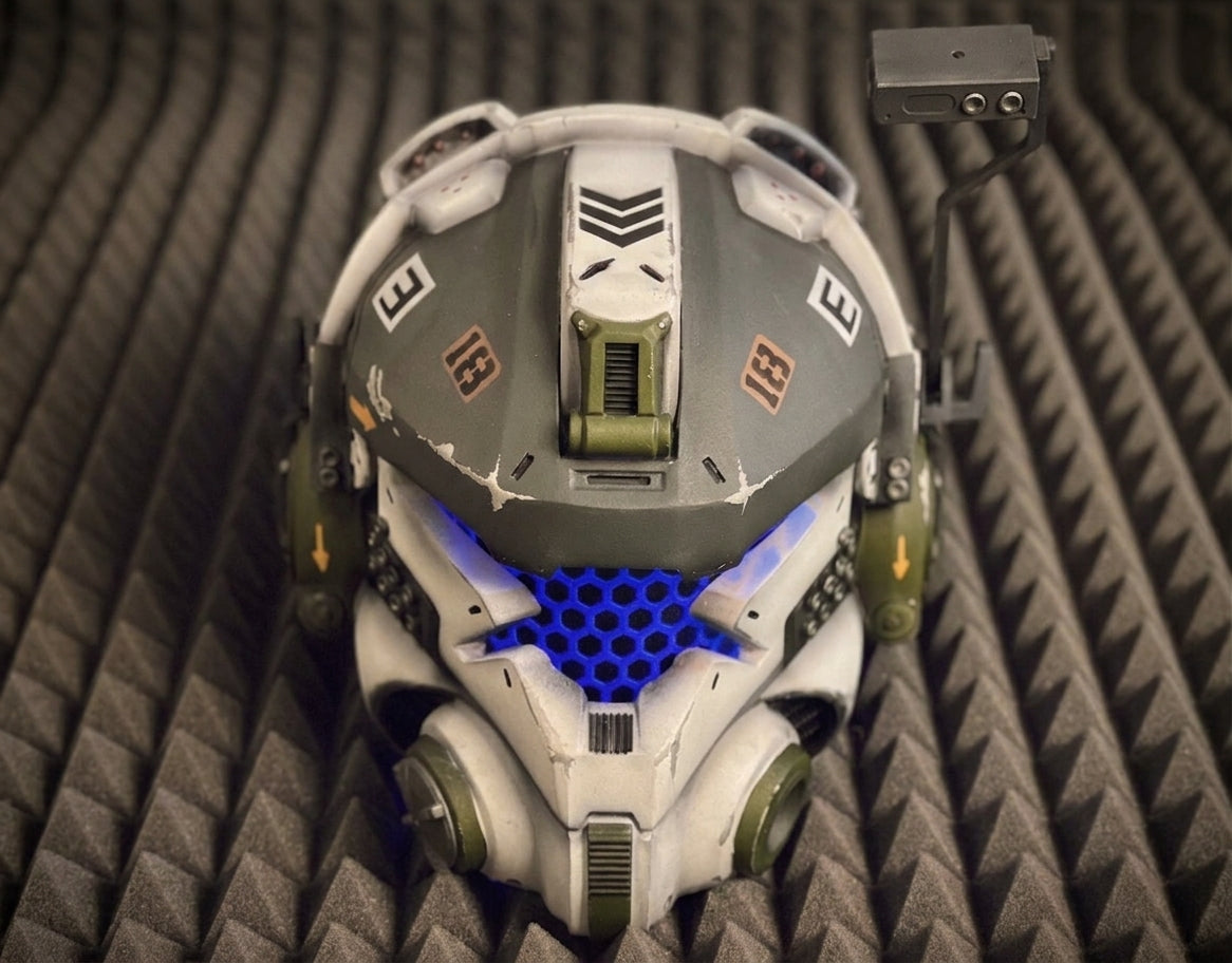 Pilot helmet from TitanFall for Cosplay and Airsoft