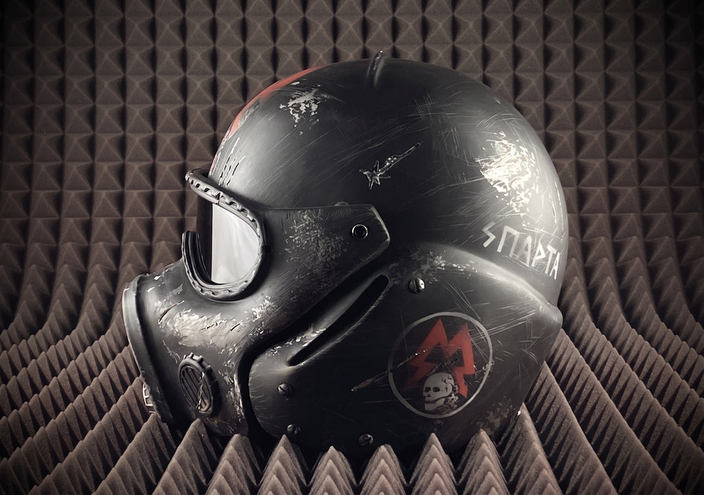 Spartan helmet from Metro 2033 for Cosplay and Airsoft