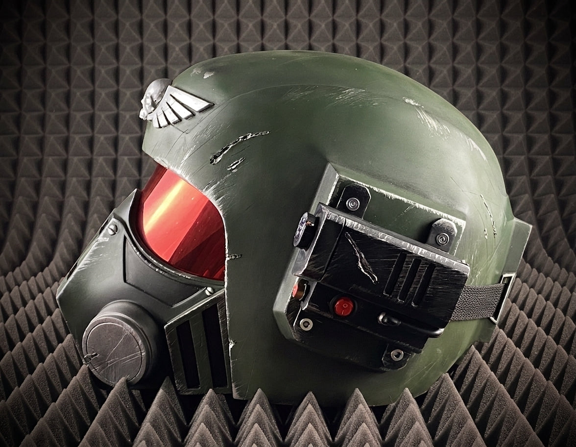 Kasrkin helmet for Cosplay and Airsoft