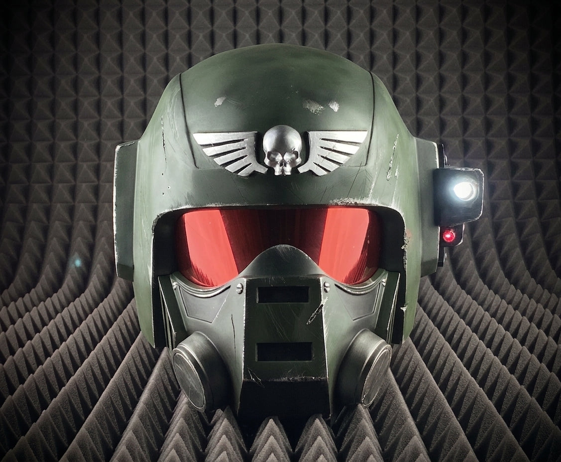 Kasrkin helmet for Cosplay and Airsoft