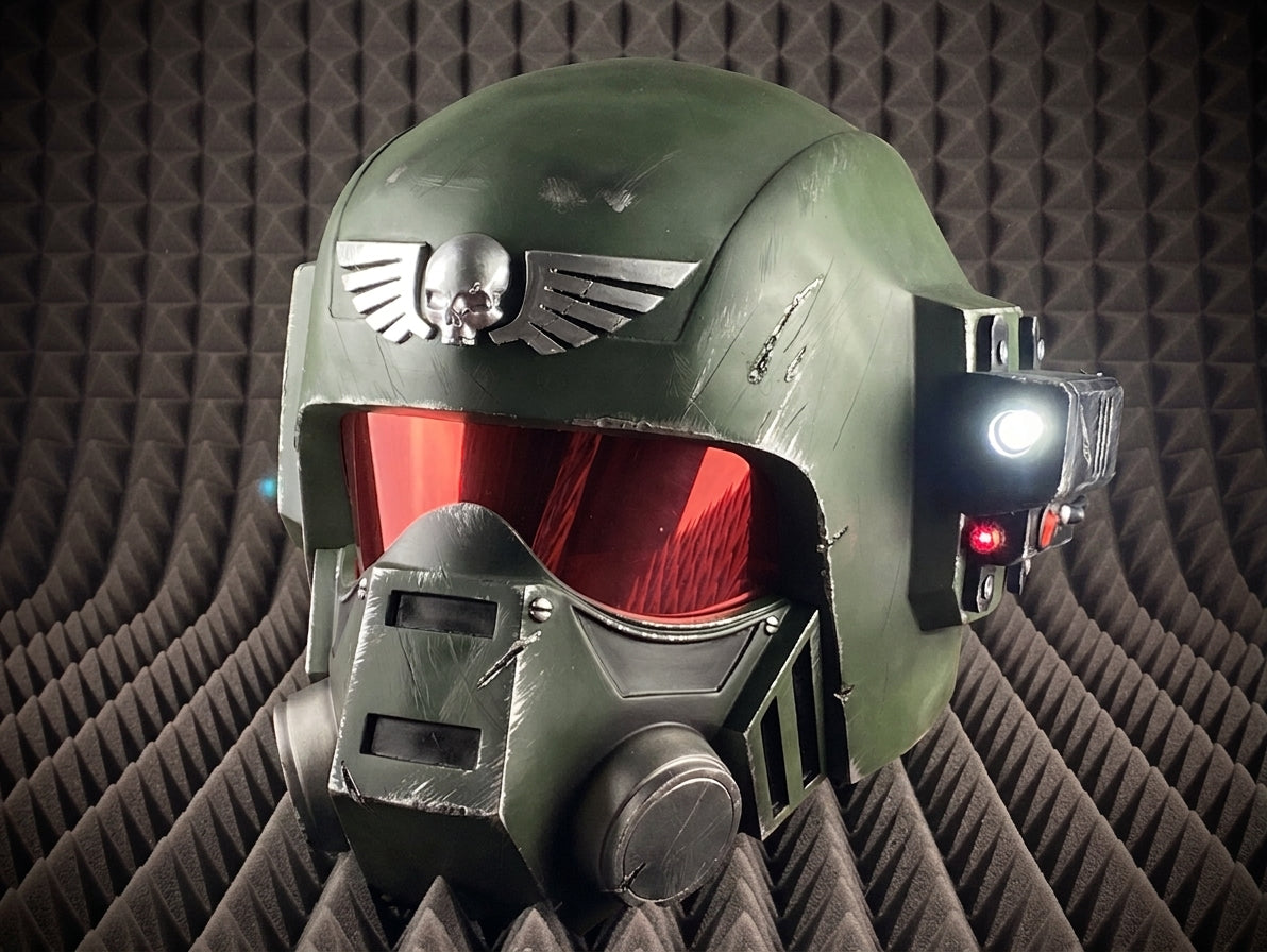 Kasrkin helmet for Cosplay and Airsoft