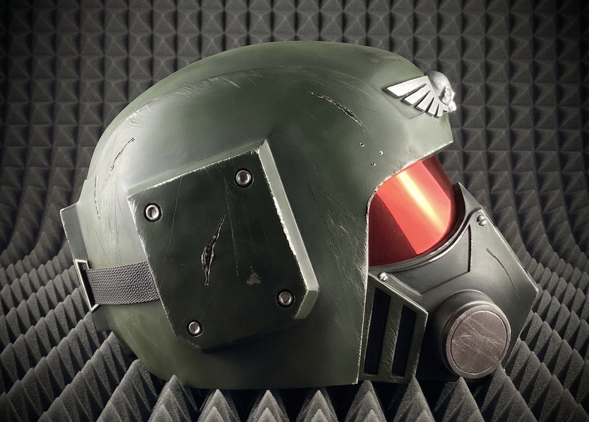 Kasrkin helmet for Cosplay and Airsoft